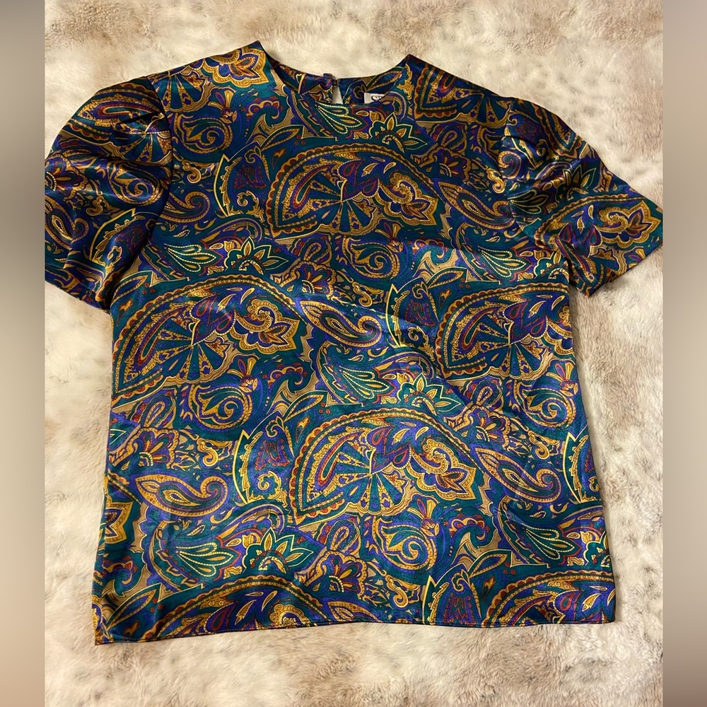 Vintage Stirling Cooper Multicolor Blouse